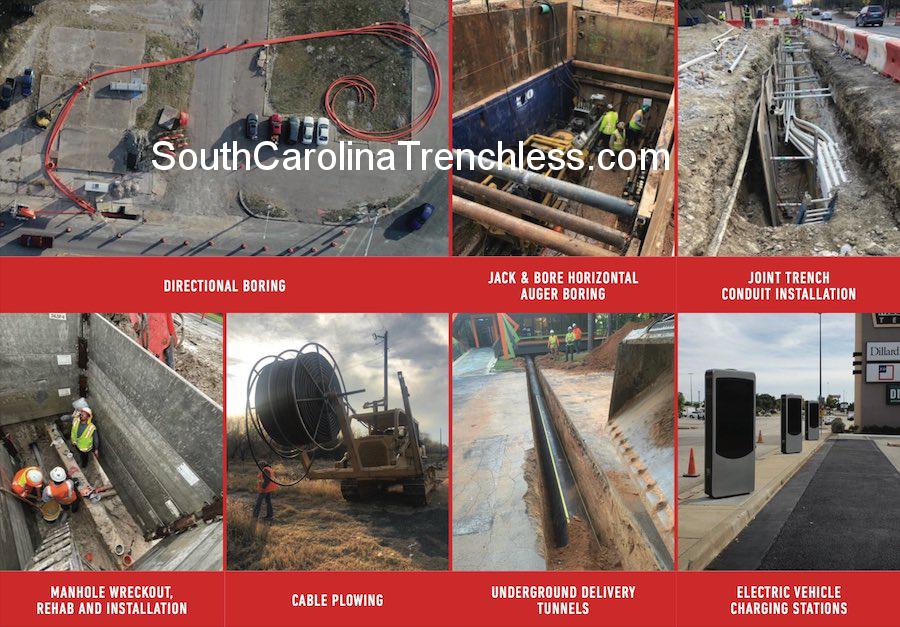 Trench Raft Utility Locating Services - South Carolina Trenchless